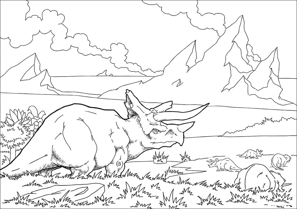 Kostenlos Triceratops