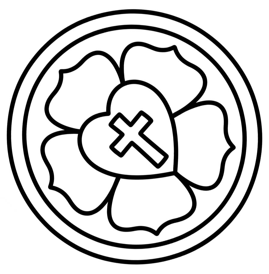 Lutherrose für Kinder