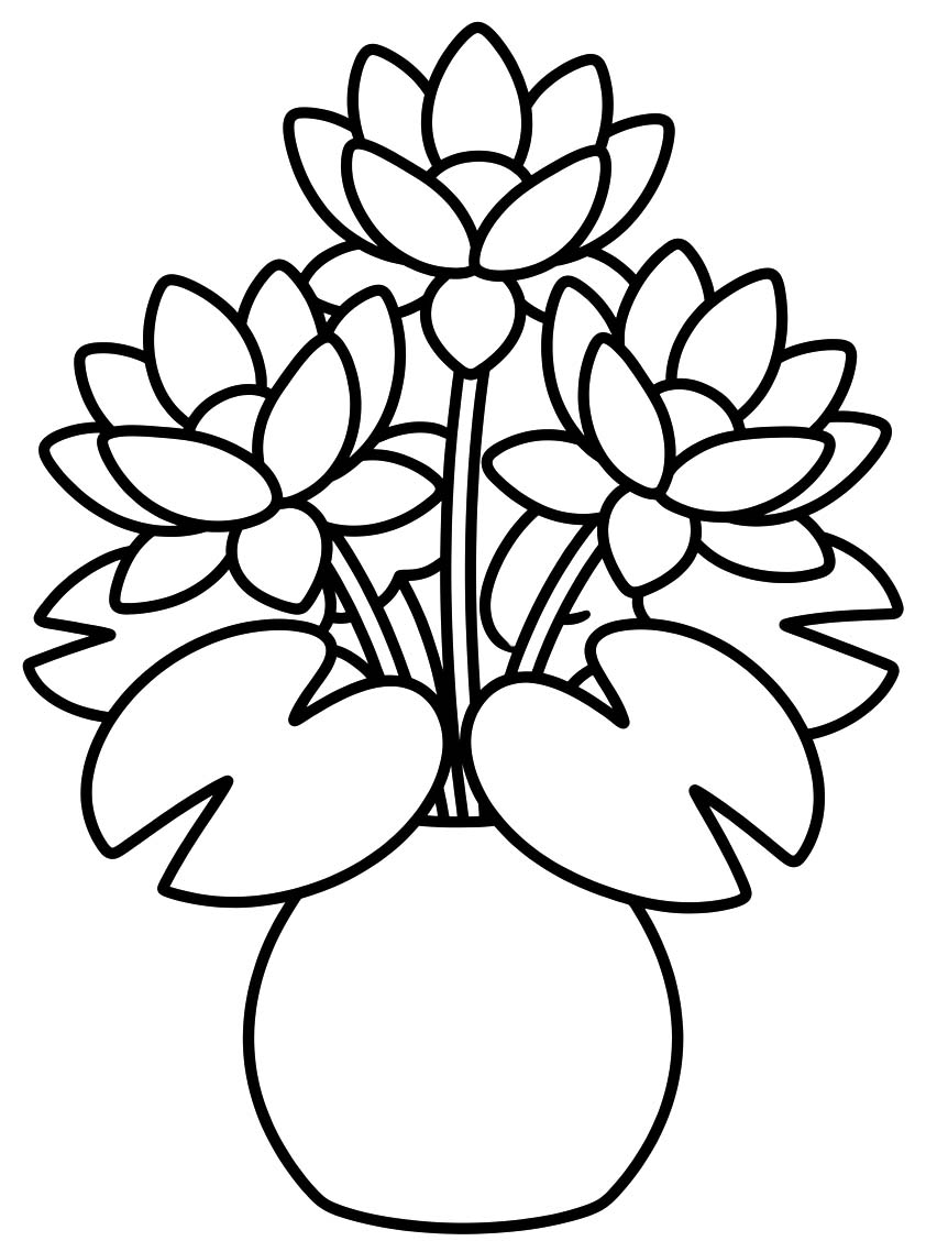 Seerose kostenlos druckbare