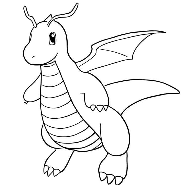 Zeichne Dragoran druckbare einfach