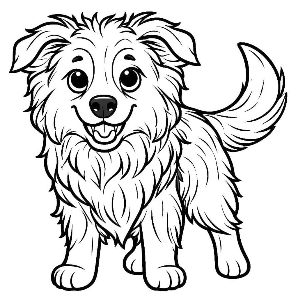 Border Collie kostenlos druckbare basisch
