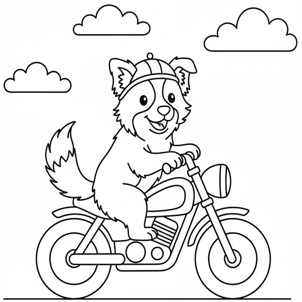 Druckbare Border Collie