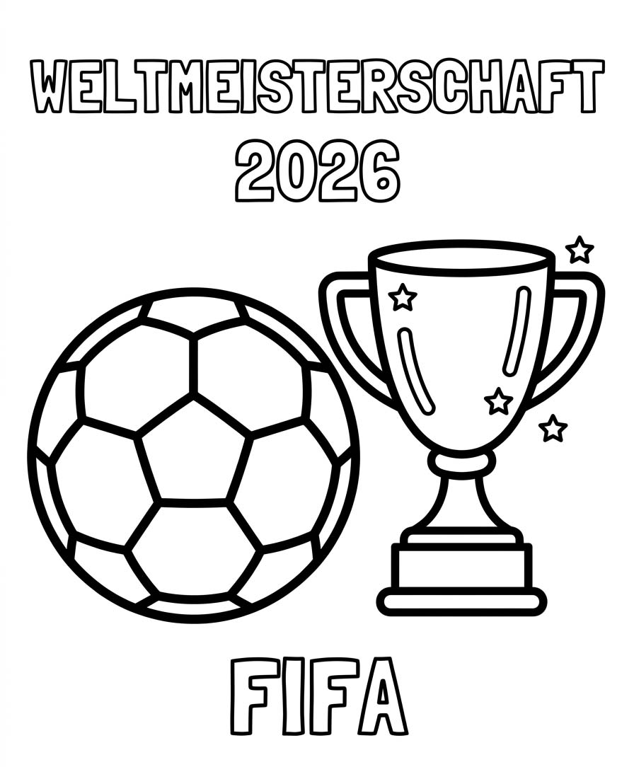 Druckbare Weltmeisterschaft 2026