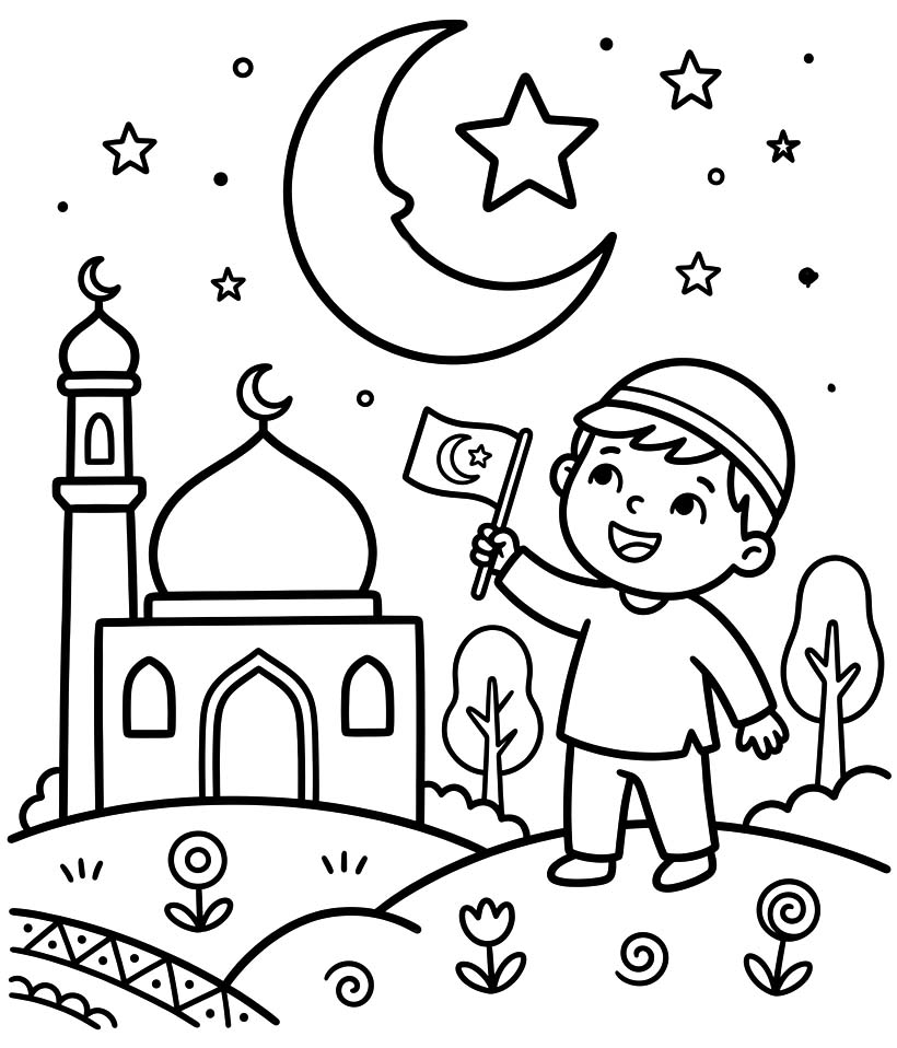 Islamisches Neues Jahr kostenlos druckbare für Kinder