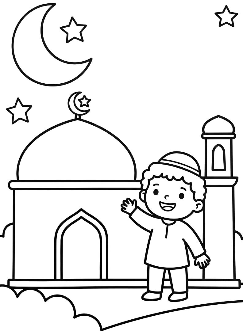 Islamisches Neues Jahr kostenlos druckbare schlicht