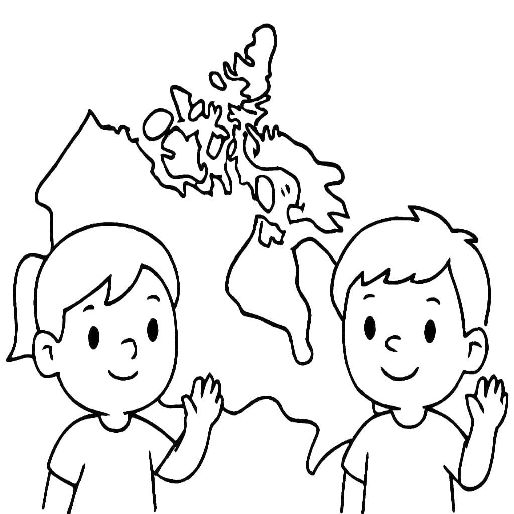 Kanada kostenlos druckbare für Kinder