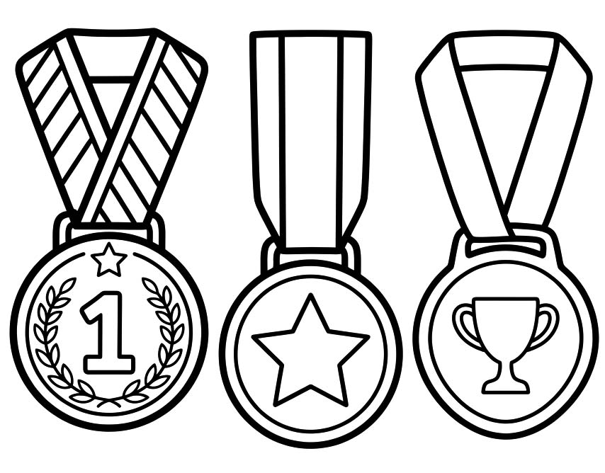 Kostenlos Medaille