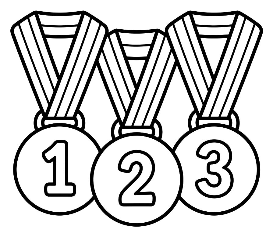 Medaille druckbare