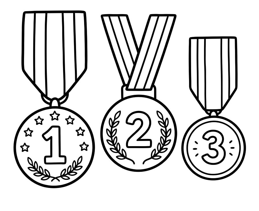 Medaille kostenlos druckbare