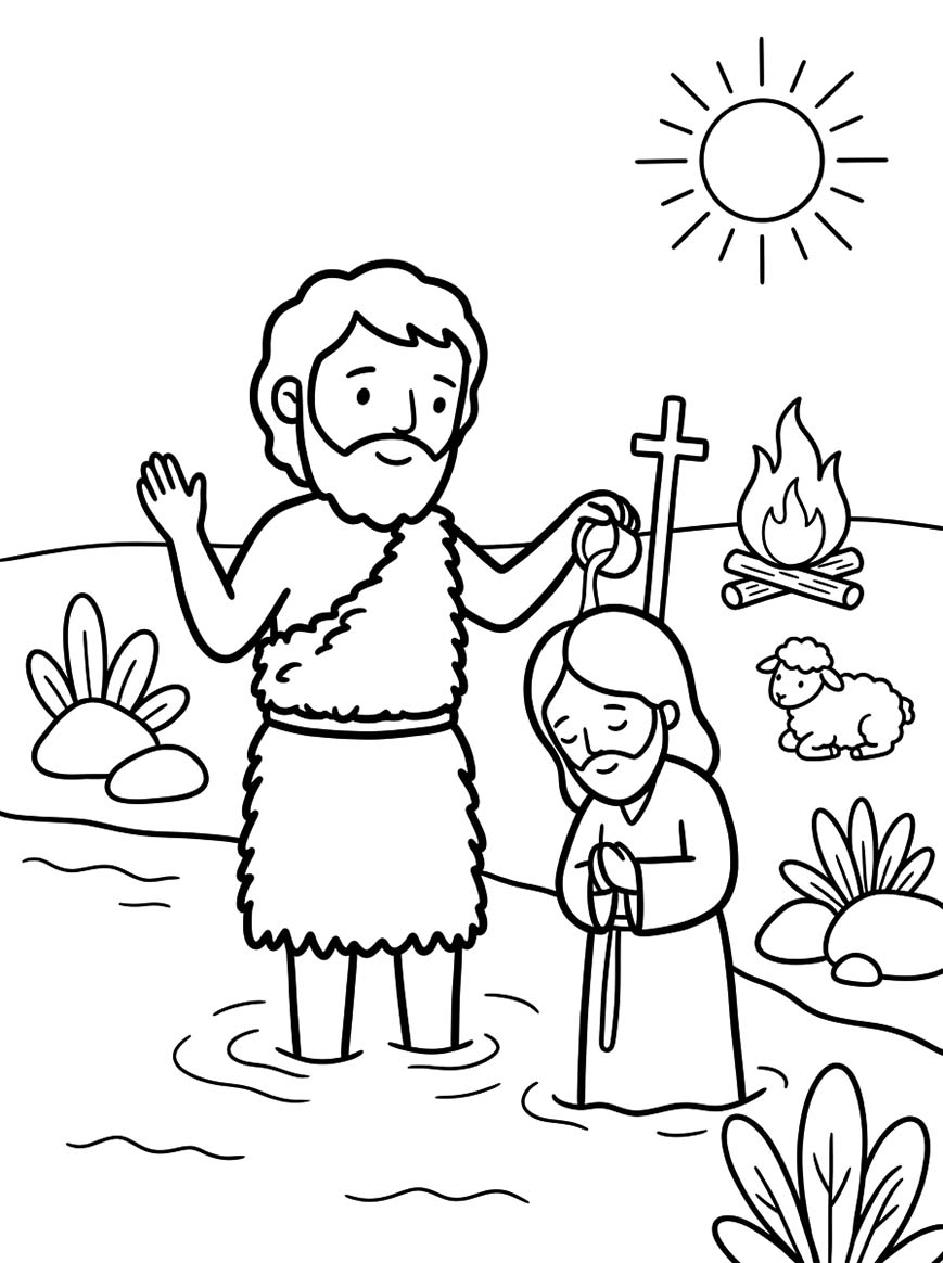 Zeichne Johannistag basisch
