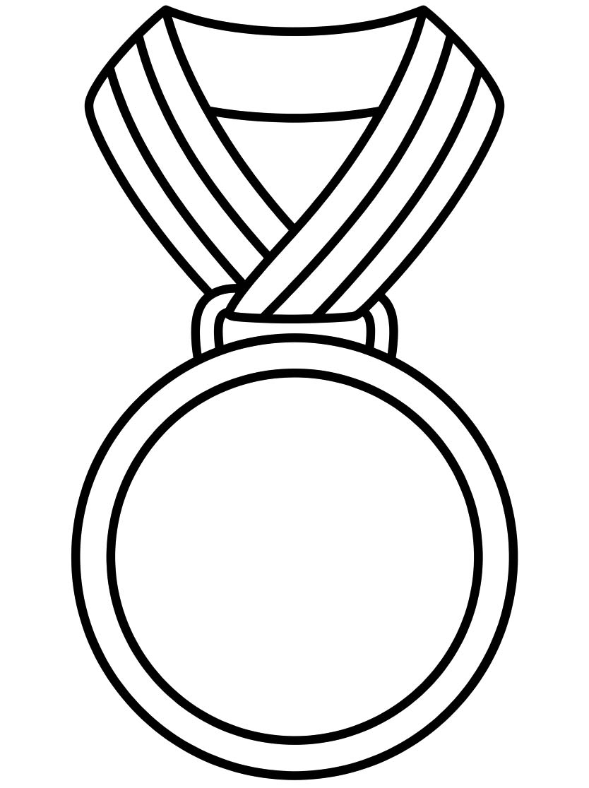 Zeichne Medaille kostenlos basisch