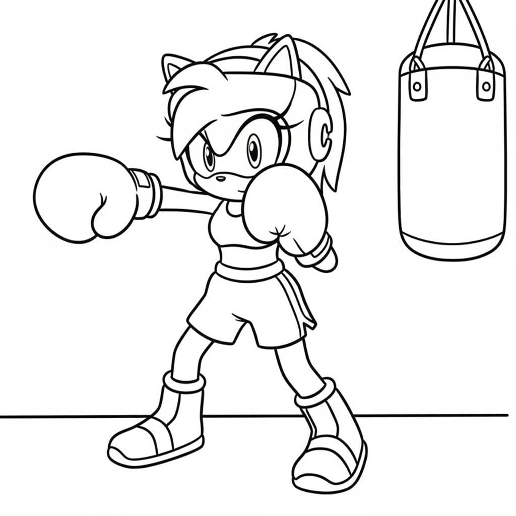 Amy Rose kostenlos schlicht
