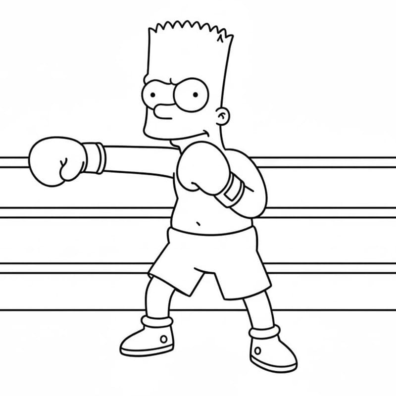 Bart Simpson kostenlos einfach