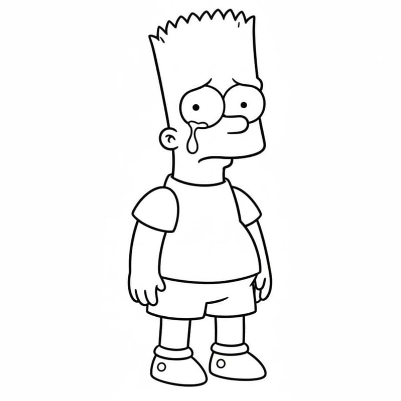 Bart Simpson kostenlos schlicht