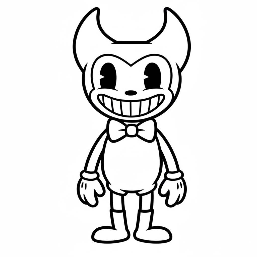 Bendy kostenlos druckbare für Kinder