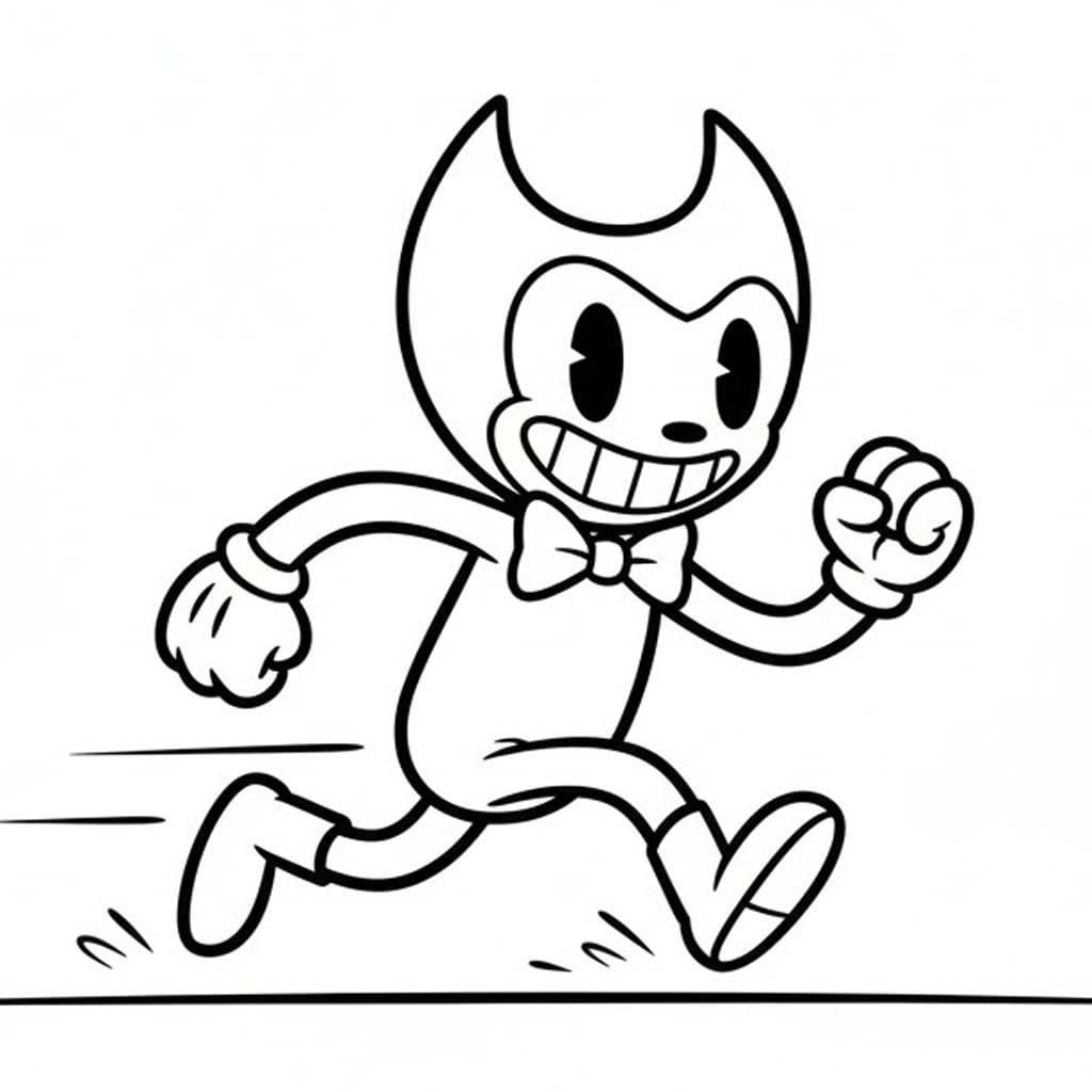 Bendy zum Ausdrucken für Kinder