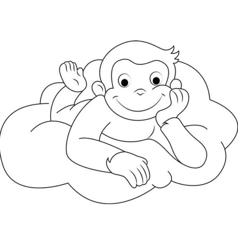 Curious George kostenlos druckbare einfach