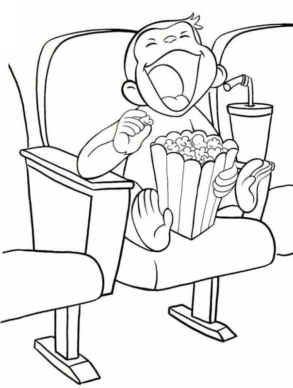 Curious George kostenlos druckbare für Kinder
