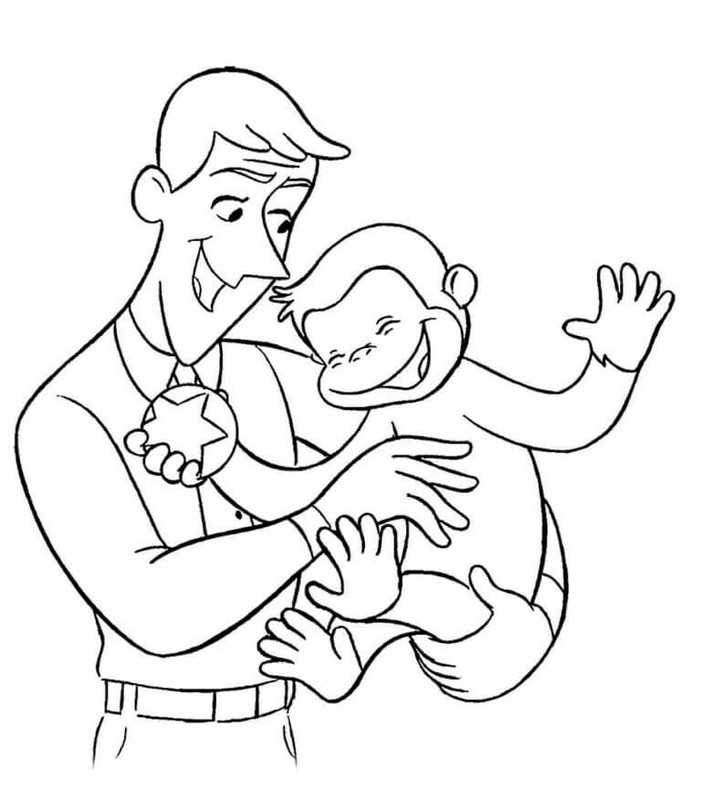 Curious George kostenlos schlicht