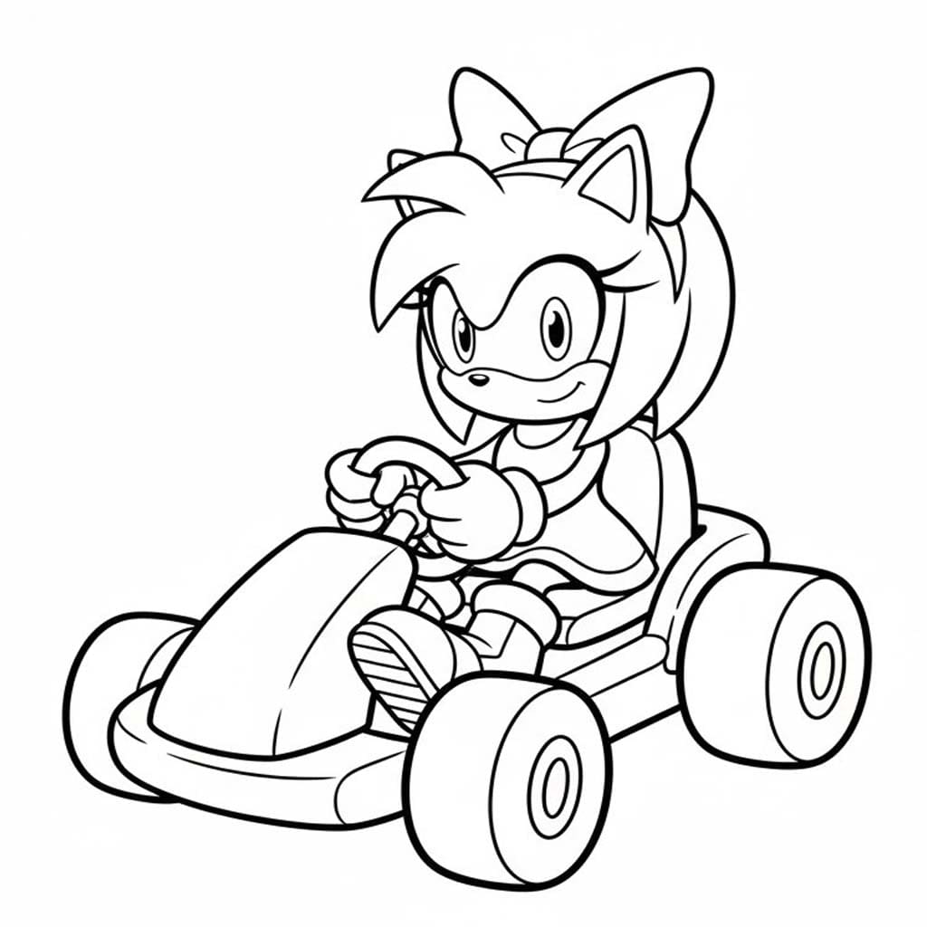 Druckbare Amy Rose