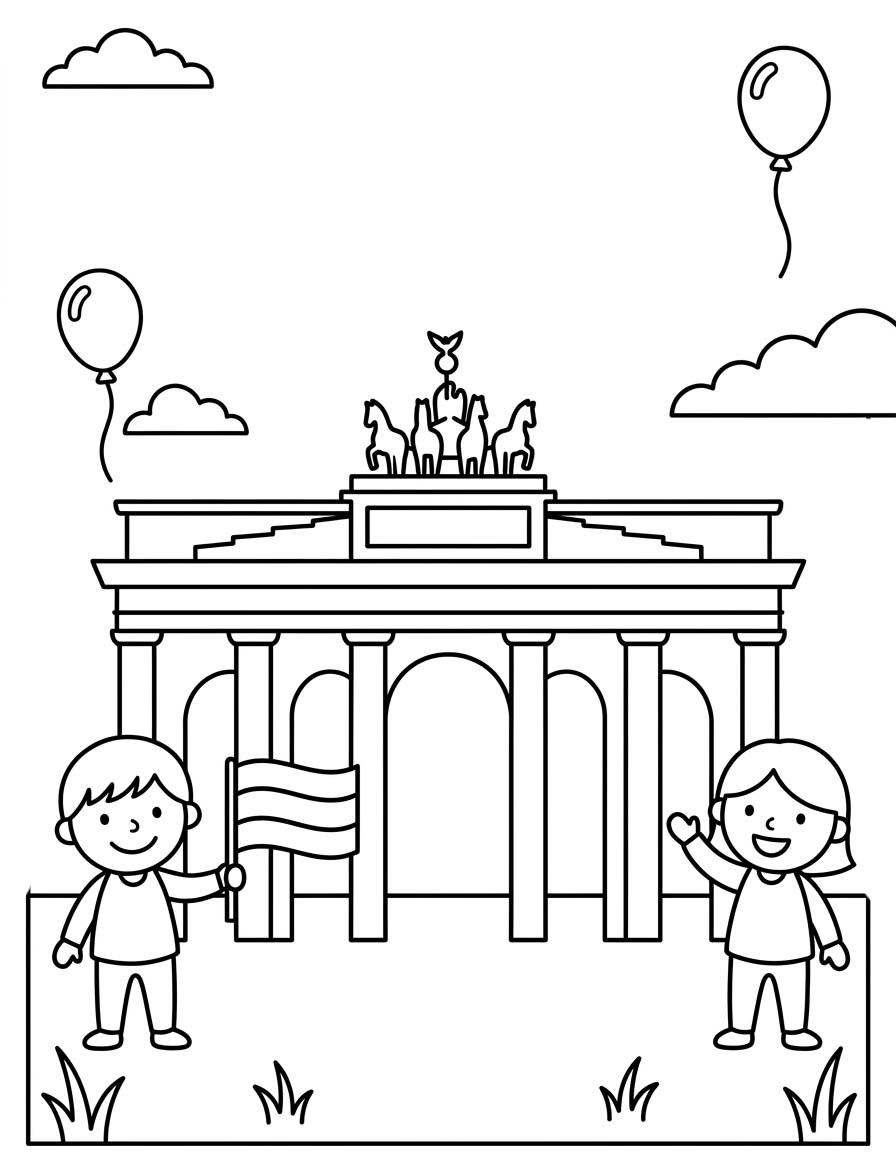 Druckbare Tag der Deutschen Einheit