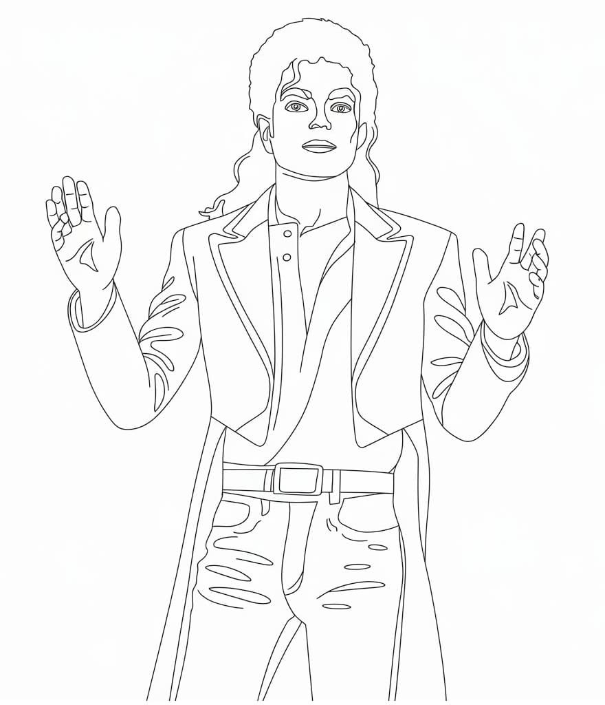 Kostenlos druckbare Michael Jackson