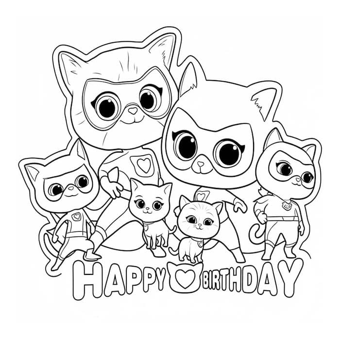 Kostenlos Druckbare Superkitties