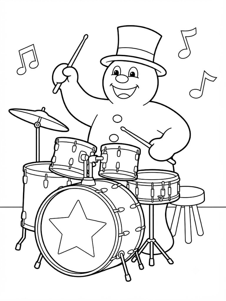 Kostenlos Frosty der Schneemann