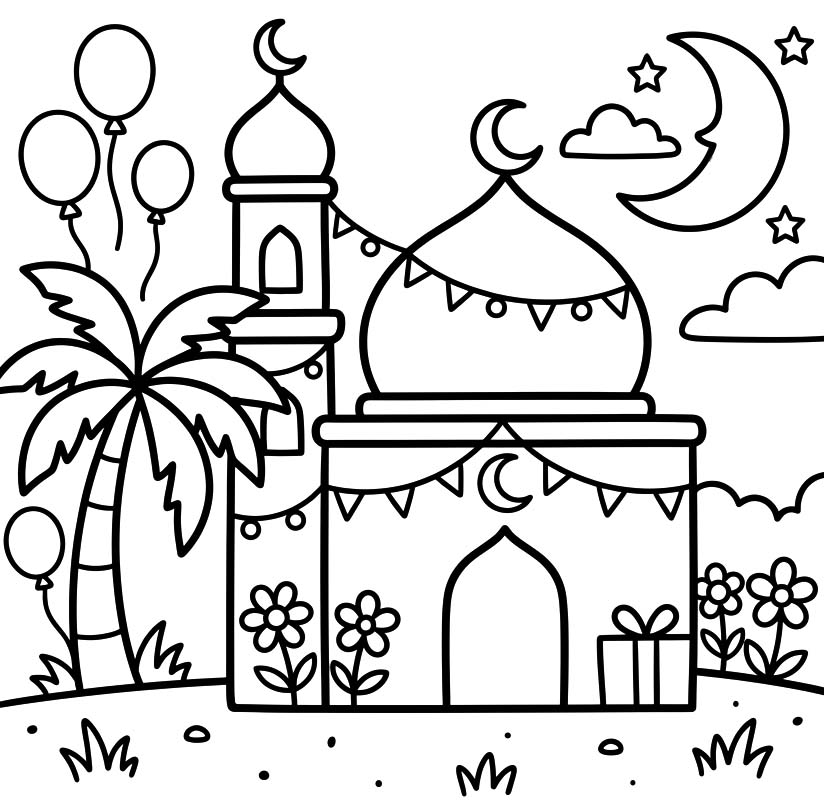 Mawlid zum Ausdrucken für Kinder