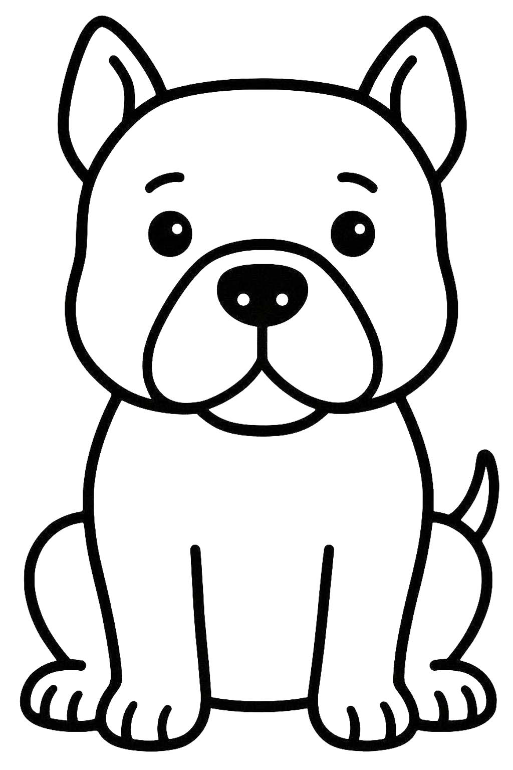 Pitbull ausmalbilder