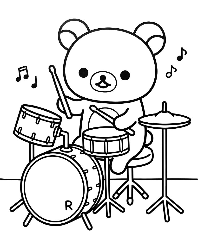 Rilakkuma druckbare basisch