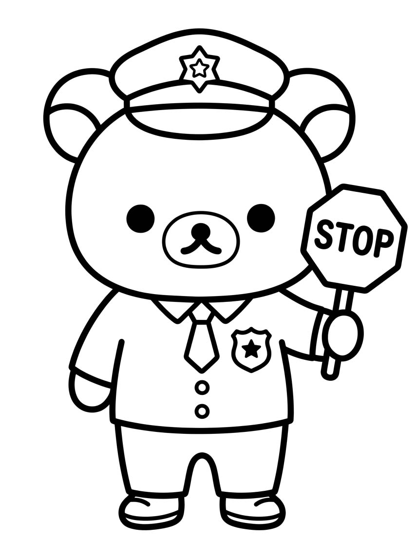 Rilakkuma kostenlos druckbare