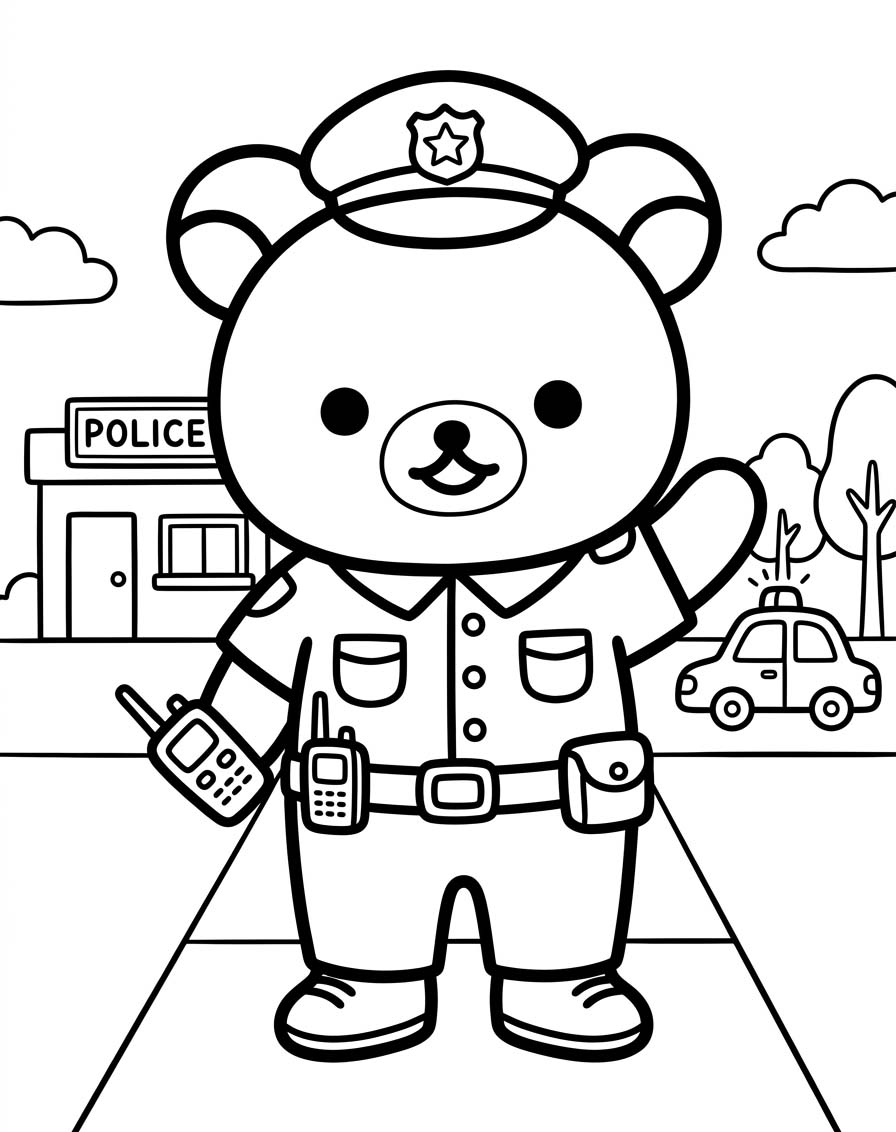 Rilakkuma kostenlos druckbare einfach