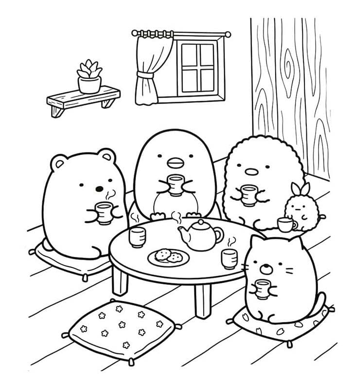 Sumikko Gurashi kostenlos basisch