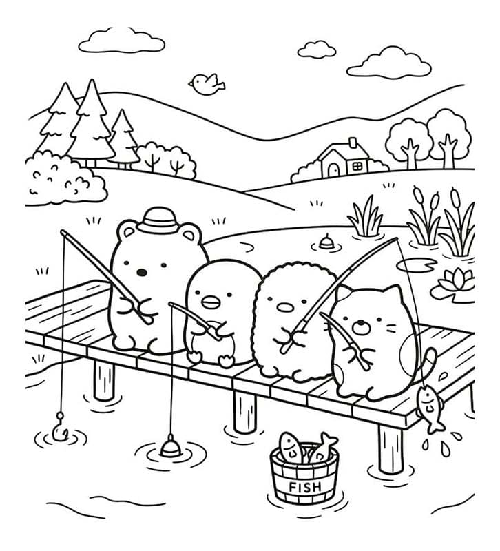 Sumikko Gurashi kostenlos einfach