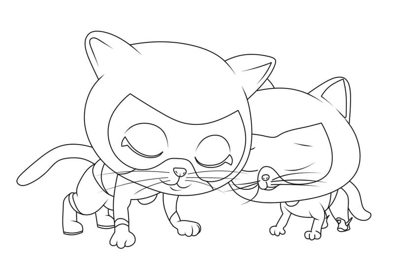 Superkitties zum Ausdrucken für Kinder