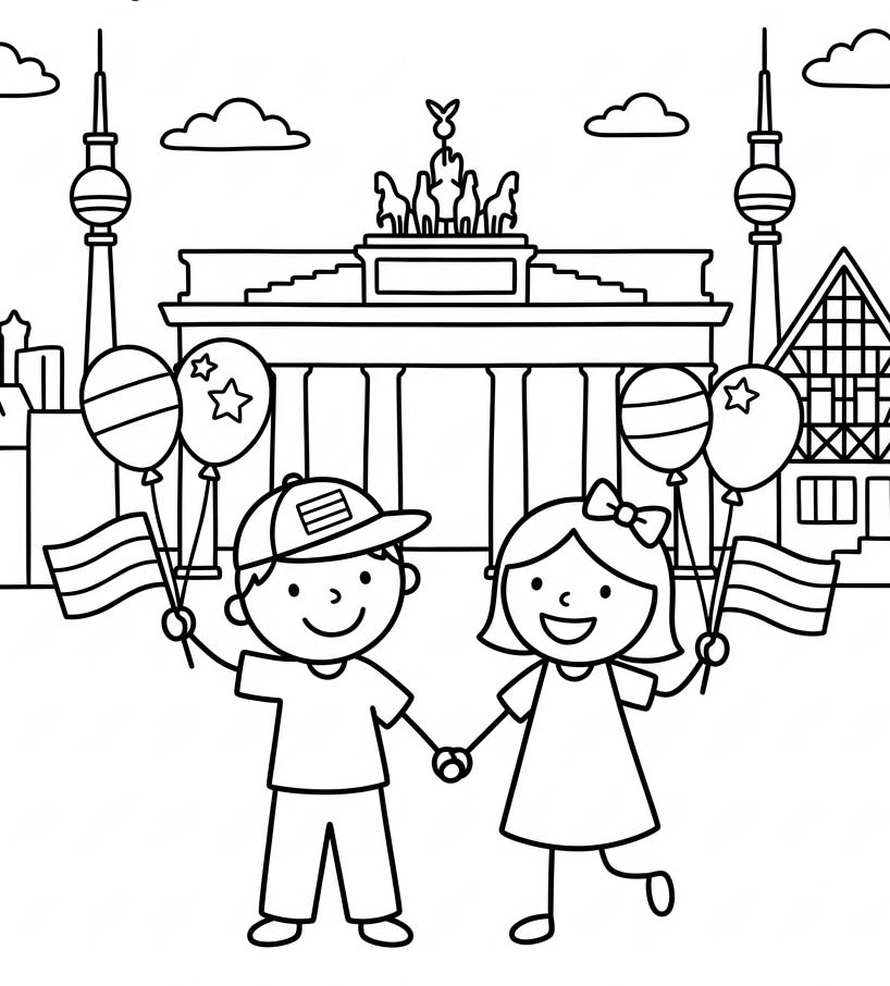 Tag der Deutschen Einheit kostenlos basisch