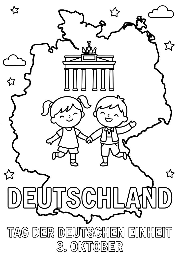 Tag der Deutschen Einheit kostenlos einfach