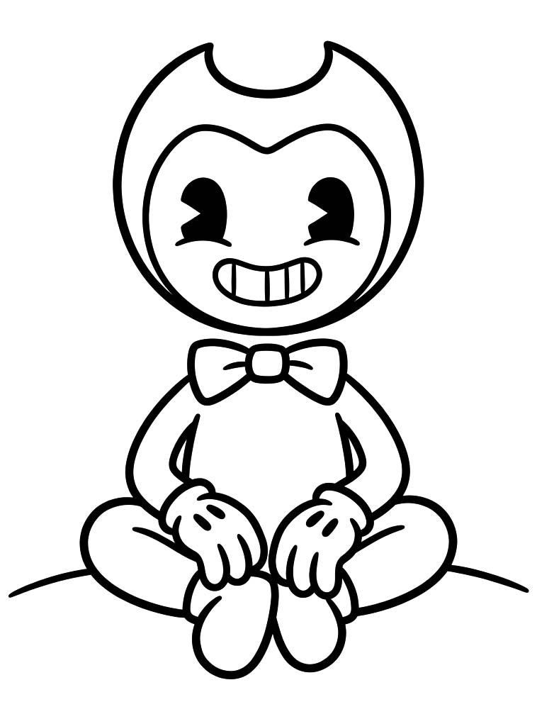 Zeichne Bendy einfach