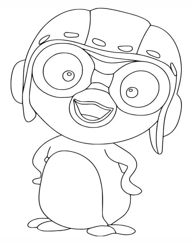 Zeichne Pororo einfach