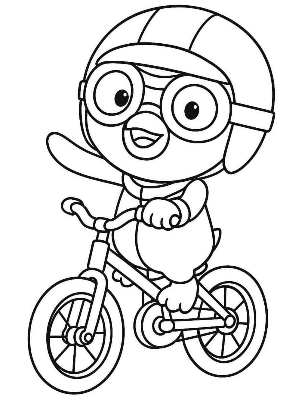 Zeichne Pororo kostenlos basisch