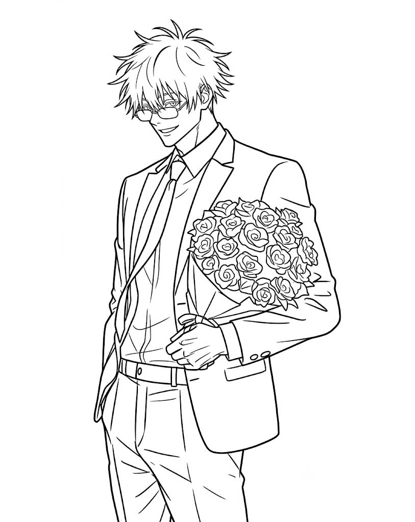 Zeichne Satoru Gojo
