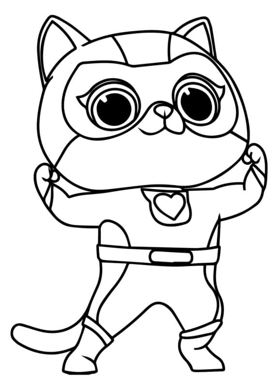 Zeichne Superkitties einfach