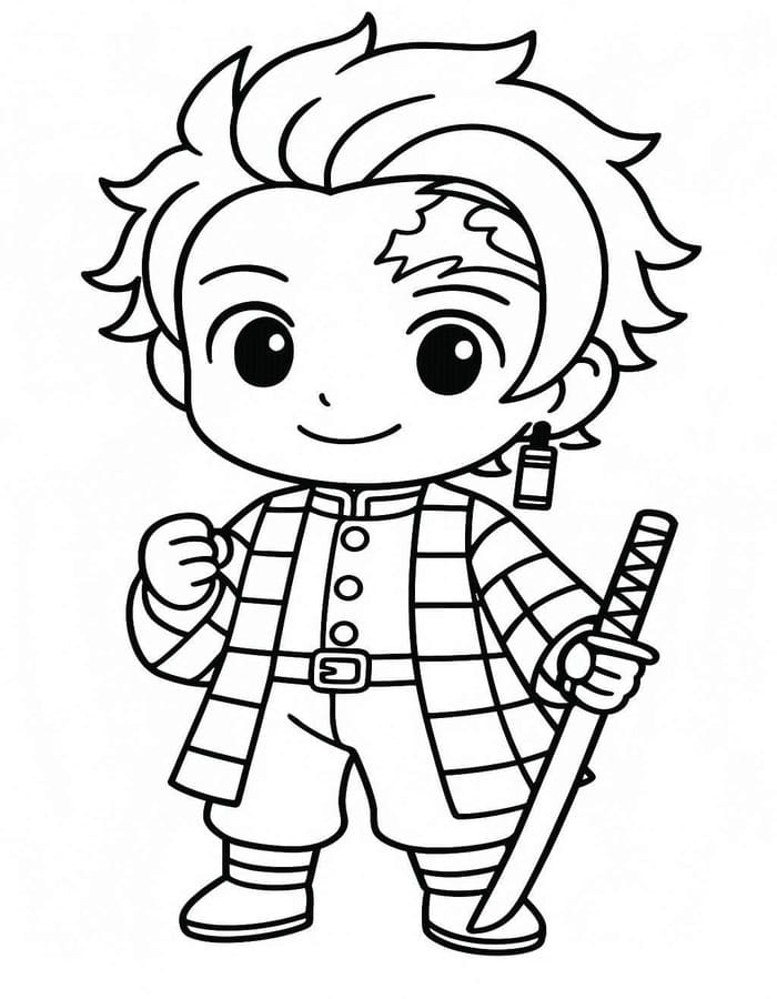 Chibi kostenlos druckbare schlicht