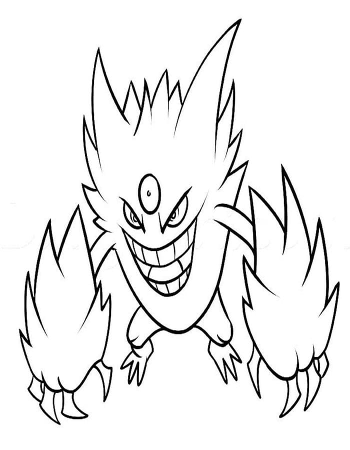 Druckbare Gengar