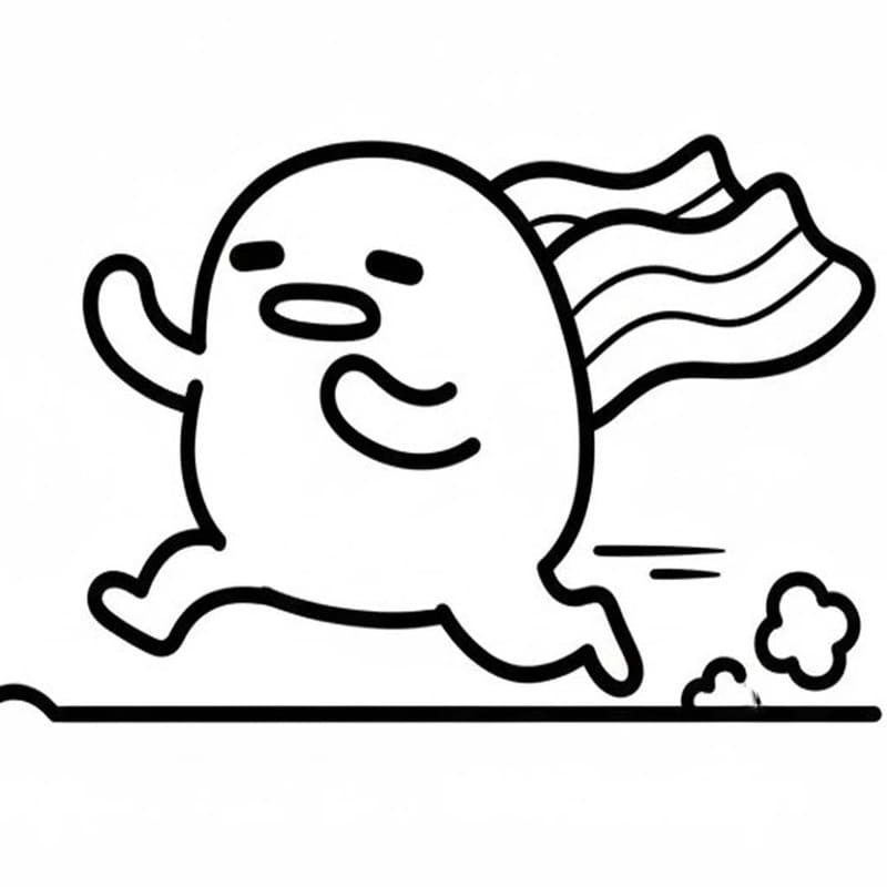 Druckbare Gudetama