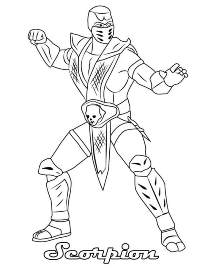Druckbare Mortal Kombat
