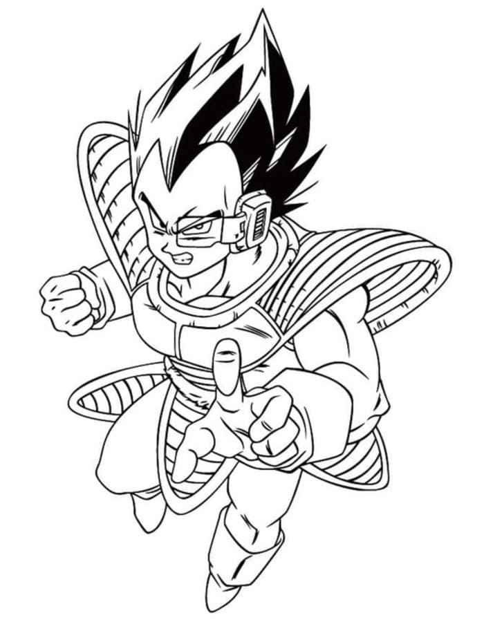 Druckbare Vegeta