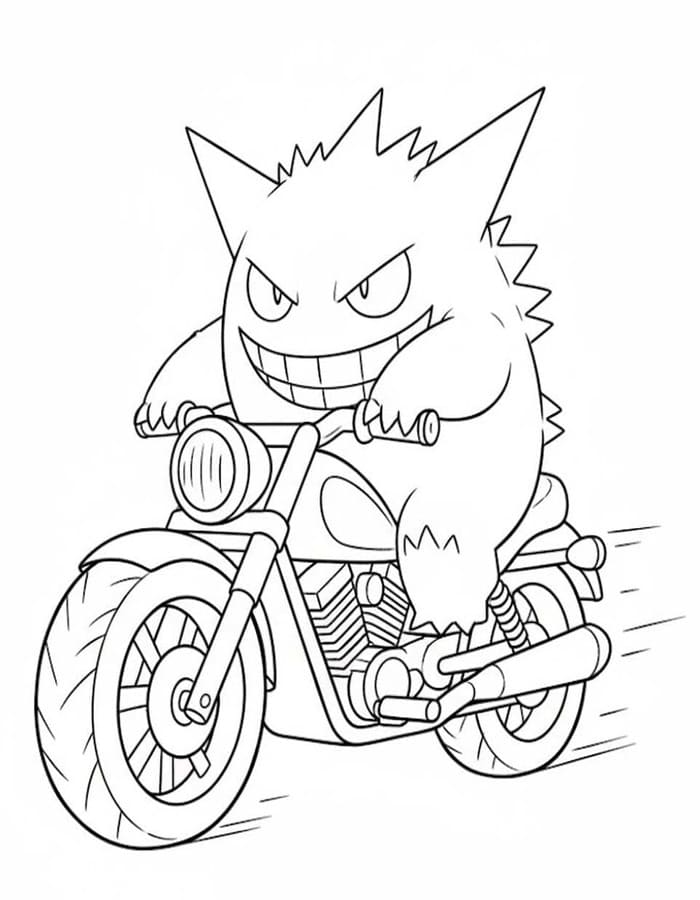 Gengar druckbare schlicht