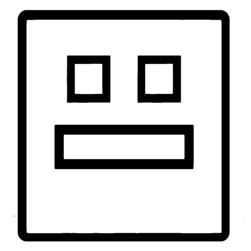 Geometry Dash druckbare basisch